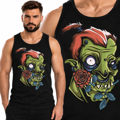 TANK TOP HORROR ROSE